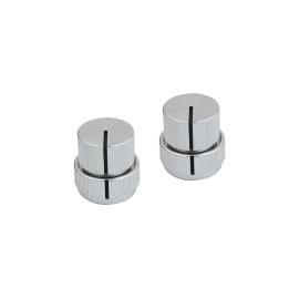 Guyker Guitar Aluminum Alloy Dual Concentric Control Knobs - Dome Volume Tone Stacke...