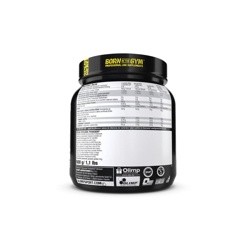 BCAA Xplode Powder - 500 g - Lemon
