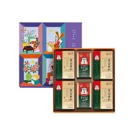 Kongganjang [Jeongmol] Daborok True Heart Faith (20 packs of Red Ginseng Tone Gold, 20 packs of Red Ginseng Extract)