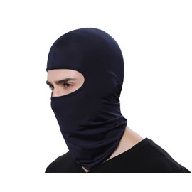 Pack of 3 Lycra Winter Blue Ski Mask Sun Balaclava For Outdoor Sport Running Cycling Motorcycle Construction Accessories Men Hat
