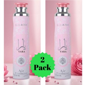 Lattafa Perfumes Yara Lattafa Air Freshener 300mL Home Scent New Fragrance UAE - 2 Pack