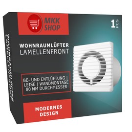 MKK Diameter 80 mm Living Room Fan Various Functions Caster / Timer
