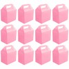 VALUE PACK 12 x Baby Pink Paper Lunch Box Going