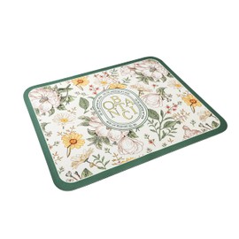 Coffee Bar Mat Accessories 23.6inx19.6in for Countertop Super Absorbent Anti-Slip Silicone Dish Drying Mats for Kitchen Counter Draining Pad Decor Gift Fit Coffee Maker Coffee Pot Espresso Machine