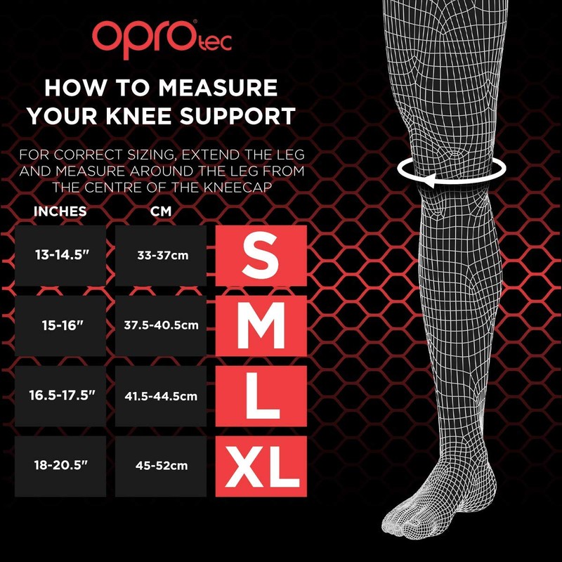 OPRO tec Neoprene Knee Support with Open Patella - for