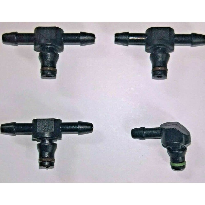 4 x Common Rail Diesel Injector Leak Off Pipe Return