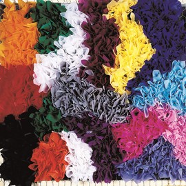 TCDesignerProducts Dark Green Tissue Parade Float Pomps Pack of 300-5-1/2 Inch Square Sheets, Parade Float Decorations for Trailer, Party Decorations