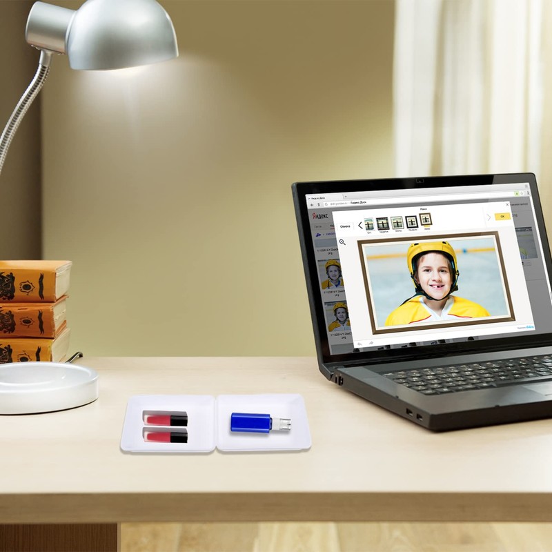 Healeved 8pcs Compartmentalized Storage Boxes for Home Organization Versatile Drawer