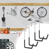 Ladder Hanger Hooks,Metal Over The Door Cycle Hooks | 4X