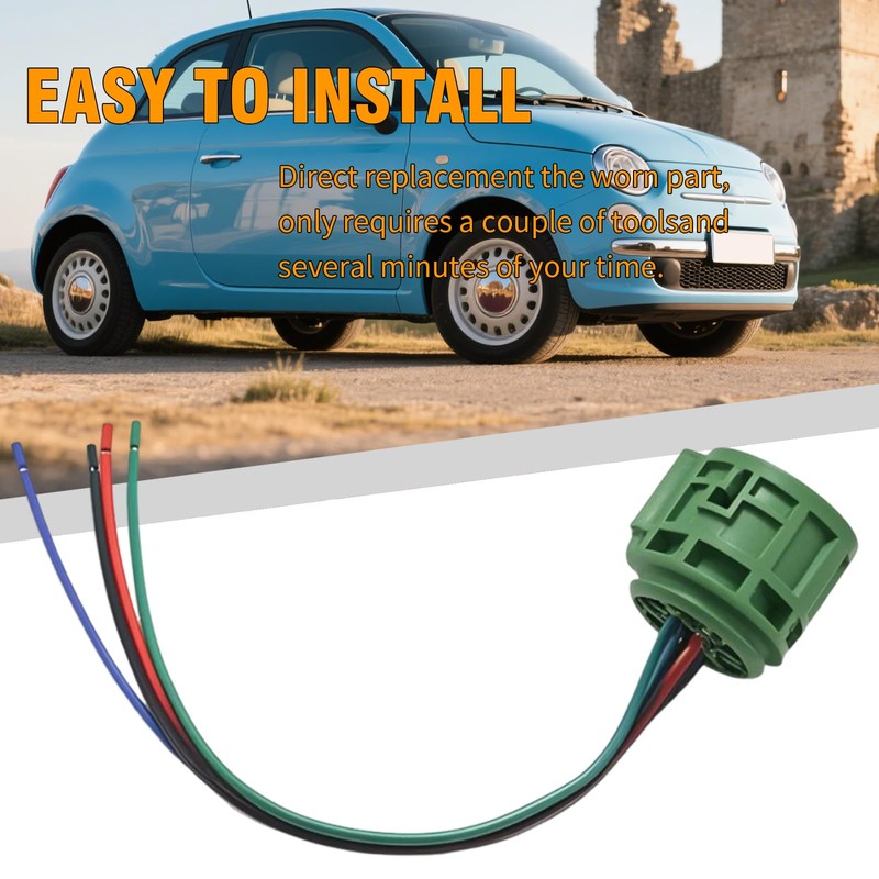 JUUDDENPARTS Day Time Running Light Connector Wired Repair Plug, Replacement