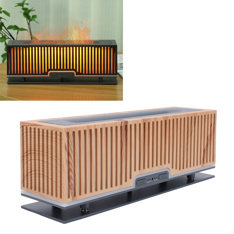 200ml Flame Diffuser Humidifier Desktop Air Aroma Essential Oil Diffusers
