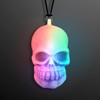 FlashingBlinkyLights LED Soft Skeleton Skull Light Up Necklace