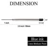 10 Pack Pen Refills Replacement Ink for Self Defense Tactical