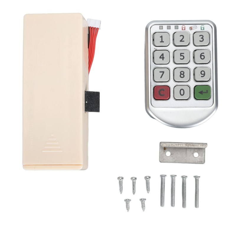 Electronic Cabinet Lock Zinc Alloy Easy to Install Cabinet Keypad
