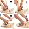 4 Pack Locking Hinge for Folding Table Brackets, Heavy Duty