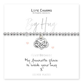 Life Charms My Favourite Place Is Inside Your Hug bracelet