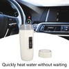 350ml Electric Travel Kettle with Digital Display Non Slip Waterproof
