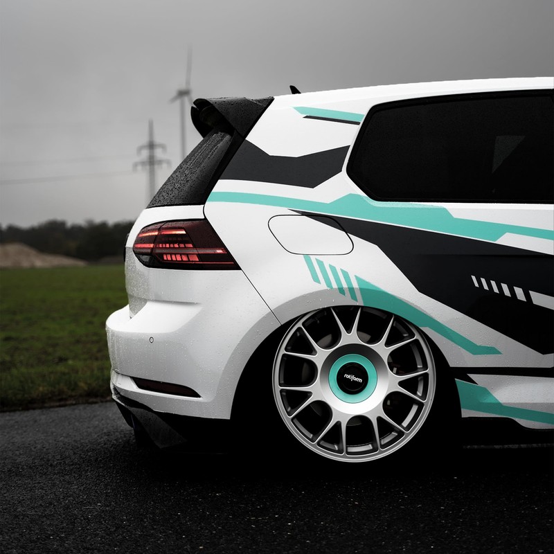 VViViD+ Ultra Gloss Premium Vinyl Car Wrap Film (6ft x