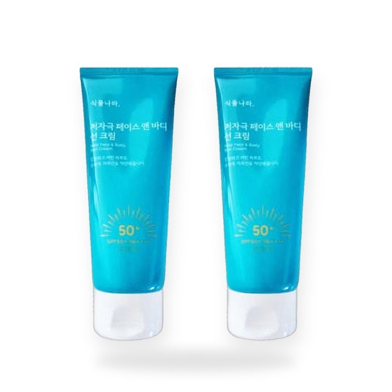 Plant Nara Hypoallergenic Face & Body Sun Cream 150mL+150mL 1+1
