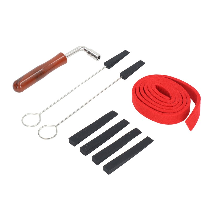 Piano Tuning Tool Temperament Strip Tuner Spanner Silicone Forks Mute