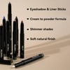 Erinde Shimmer Cream Eyeshadow, Eye Shadow Crayon, Highlighter Eye Liner,