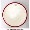 富士ホーロー 片口ボウル 12cm 0.4L ホーロー 目盛り付 レッド BM-12B NR