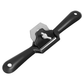 Adjustable Spoke Shave Metal Spokeshave with Curved Blade Flat Hand Planer for Woodworking Studios, Furniture Factories