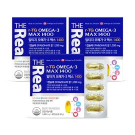formulaThe Real (nutritional supplement) The Real Altige Omega 3 Max 1400 60 capsules, 3 boxes, 6 months supply / 더리얼 알티지 오메가3 맥스1400 60캡슐 3박스 6개월분