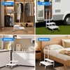 Step Stool with Handle - Heavy Duty Step Stool with