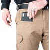 LA Police Gear Men's Battle Rattle Stretch Cargo Pants, Durable