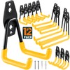 HUPBIPY 12 Pack Garage Hooks Heavy Duty Utility Steel with