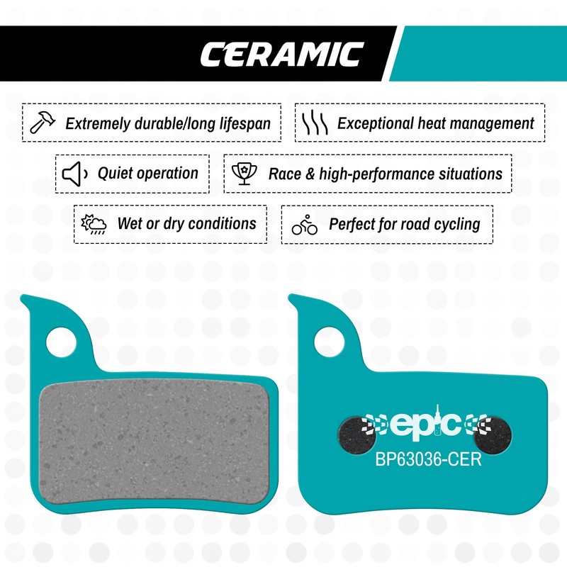 epic Disc Brake Pads for SRAM Red, Apex, Rival, Force