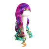 FRCOLOR Peluca Rizada Larga Anime Cosplay Peluca Peluca De Pelo