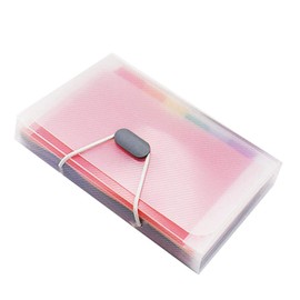 TOOLSTAR Receipt Organise, 13 Pockets Accordion File Folder Mini Expanding File Bills Document Wallet for Receipts Cheques Cards