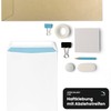 Netuno Pack of 50 Brown Envelopes, DIN C5 162 x