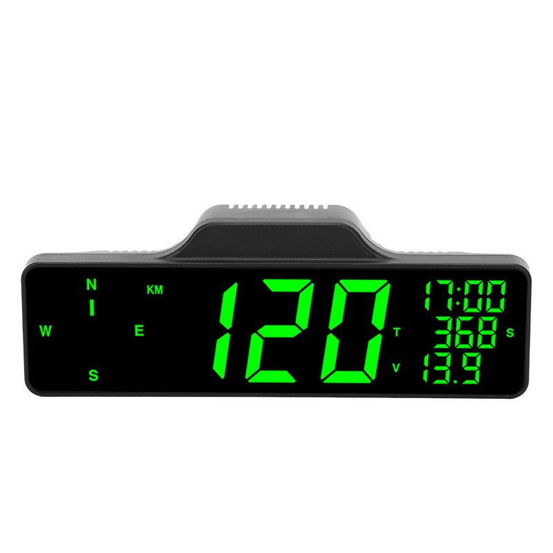 8in Car HUD Display Multifunction GPS Speedometer Fatigue Driving Alarm