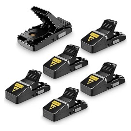 Trampas Para Ratones Ratas Reutilizables 6 Piezas Pinzas