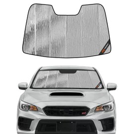 Pigenius Windshield Sun Shade for Subaru WRX/WRX STI 2015-2021, XV Crosstrek 2013-2015, Crosstrek 2016-2017, Impreza 2012-2016. with Eyesight Driver Assist. Front Window Sunshade- AstraGuard