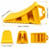 Wheel Chock for Vehicle Parking – Portable ABS Tire Stop