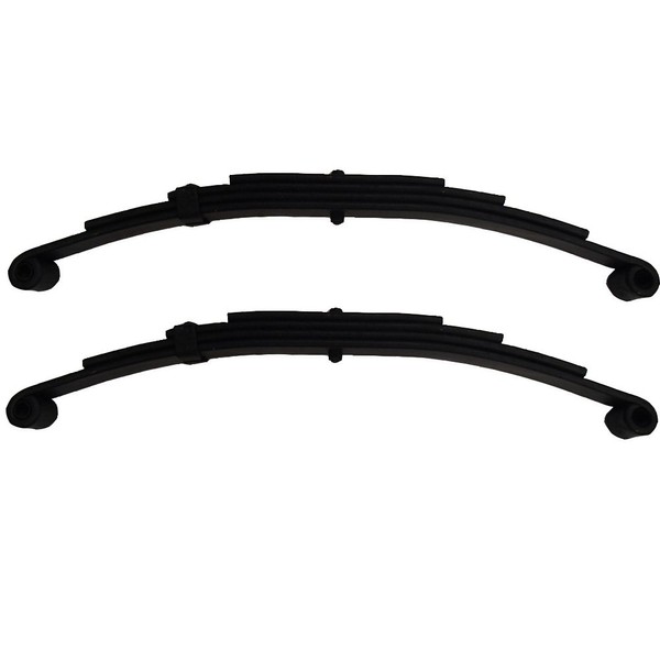 (2) 4 Leaf Double Eye Springs for 5,000 Lb Trailer Axles Boat Utility