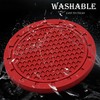 MEAJOO 4PCS Car Cup Holder Coaster, Non-Slip Cup Holders Embedded