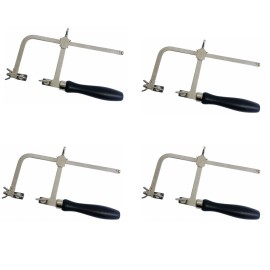 PROLINEMAX 4 Pcs 3" German Style Jeweler Saw Blade Frame Body ONLY, Blades NOT INCLUDED