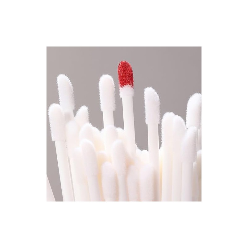 Lip Brushes Lipstick Brushes Makeup Brushes 50pcs Disposable Portable Makeup