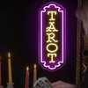 Tarot Neon Sign for Psychic Shop Fortune Teller Spiritual Decor-Purple