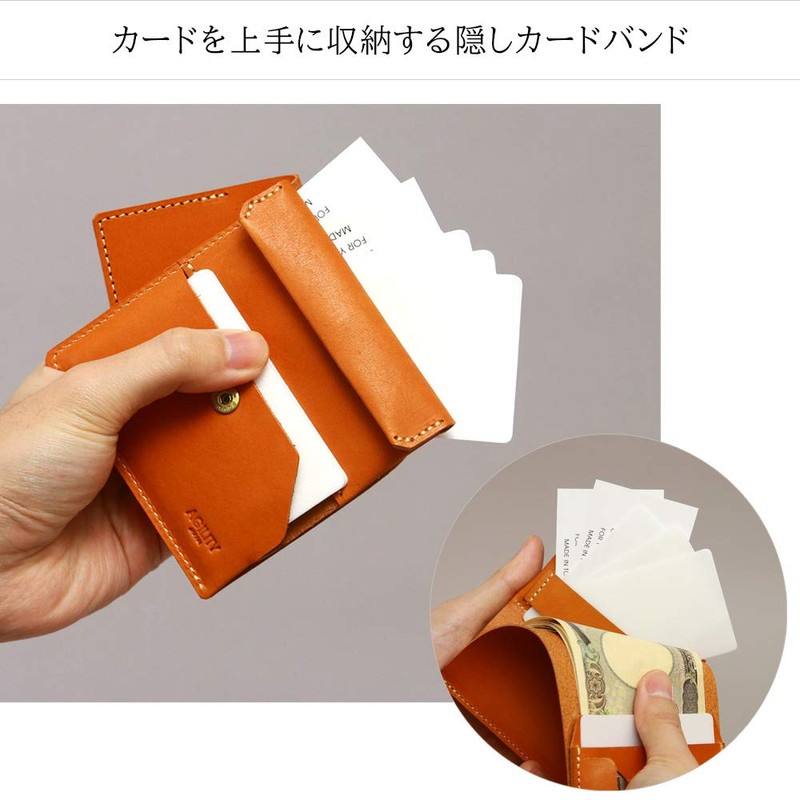 Agility affa "Semi Wallet" Folding Wallet, Mini Wallet, Small Wallet,