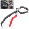 Moofey Chain Wrench, Oil Filter Wrench, 13.8in Oil Filter Removal