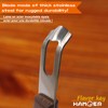 HAMOER Channel Knife Zester - Fruit and Vegetable Tool for