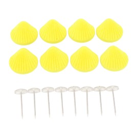 Quilt Fixator, Compact Duvet Cover Pins Reusable Cotton Lightweight 16 Set Elegant Color for Curtains (Yellow)