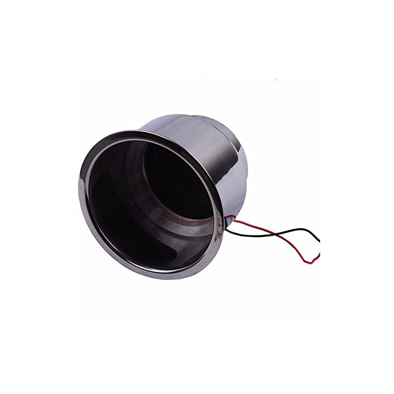 ZONADA 12V LED Stainless Steel Cup Drink Holder 2PCS Blue