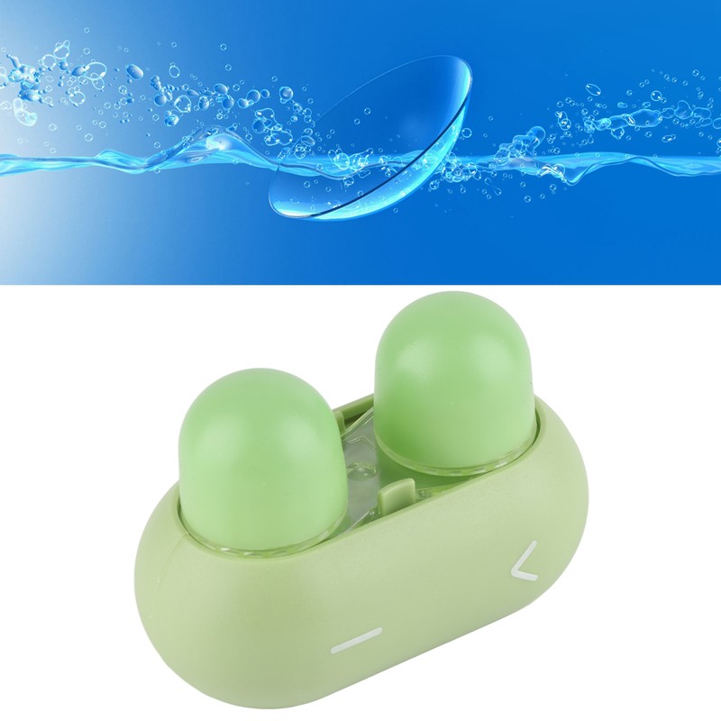 Contact Lens Cleaner Case Automatic Detachable 360 Degree Vibration Cleaning